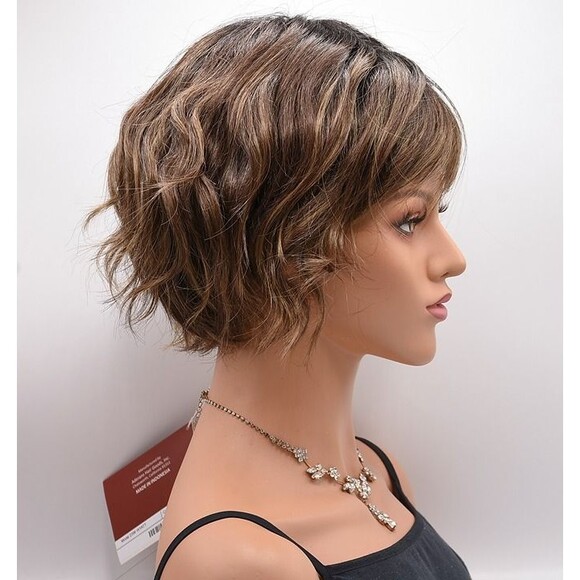WYATT Wig by RENE OF PARIS, Marble Brown-LR (Long Rooted), Basic Cap, NEW main image 10